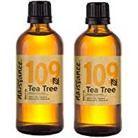 Naissance Aceite Esencial de Árbol de Té n. º 109 – 200ml (2x100ml) - 100% Puro- vegano y no OGM